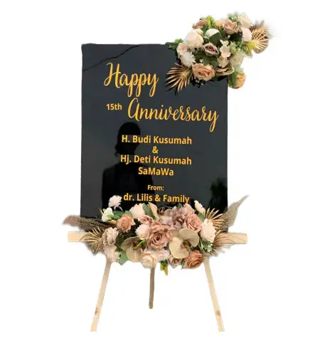 Papan Bunga Akrilik Sokoboyo